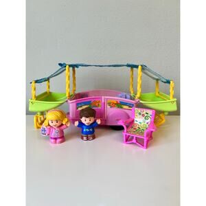Fisher-Price Little People Camping Adventure with Figures and Camp Chair Works